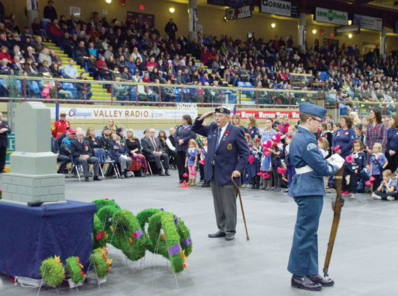 West Kelowna Remembrance Day ceremony